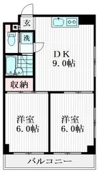 ウィンヒル下馬の物件間取画像